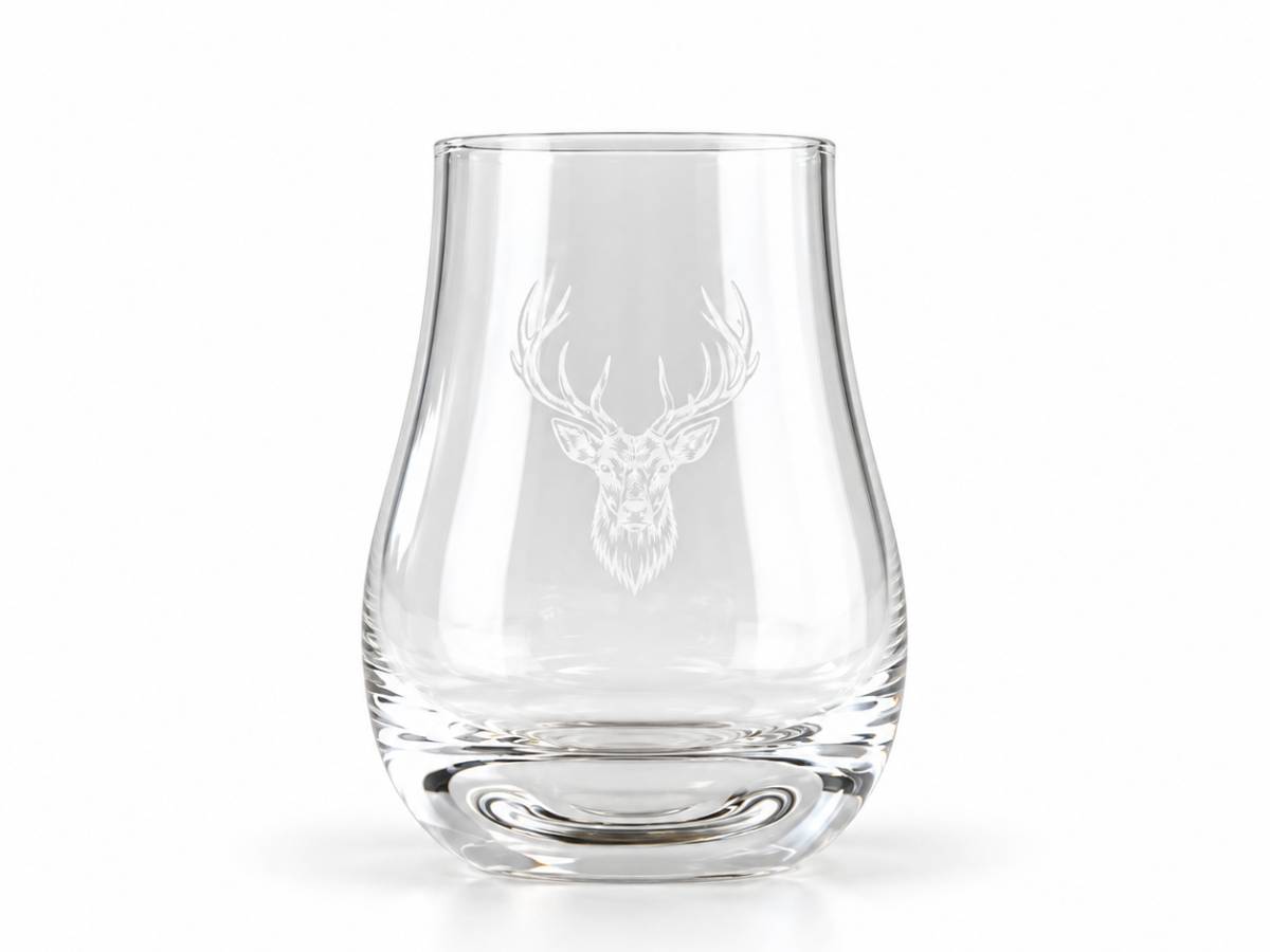 Selbrae House Stag Whisky Tasting Glass
