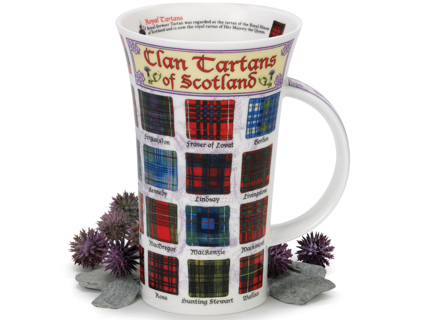 Dunoon Glencoe Clan Tartans of Scotland Mug