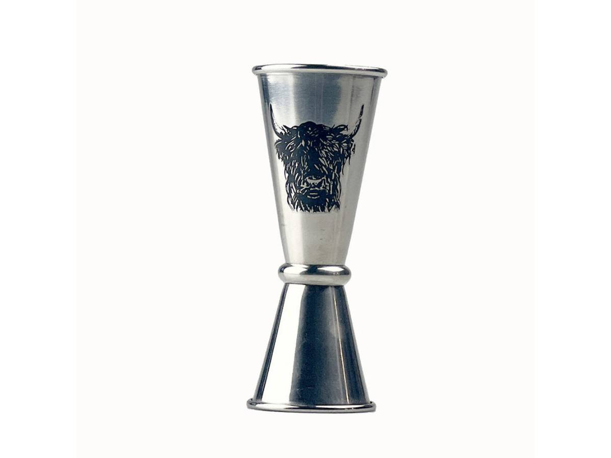 Selbrae House Highland Cow Whisky Jigger