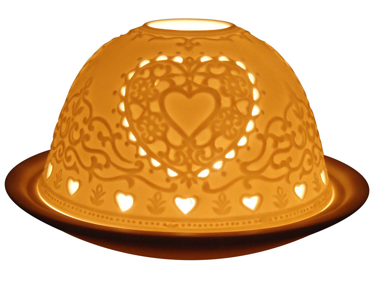 Light Glow Candle Holder - Heart