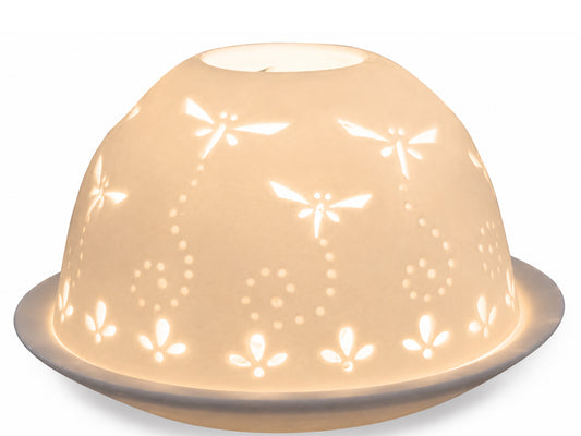Light Glow Candle Holder - Dragonflies