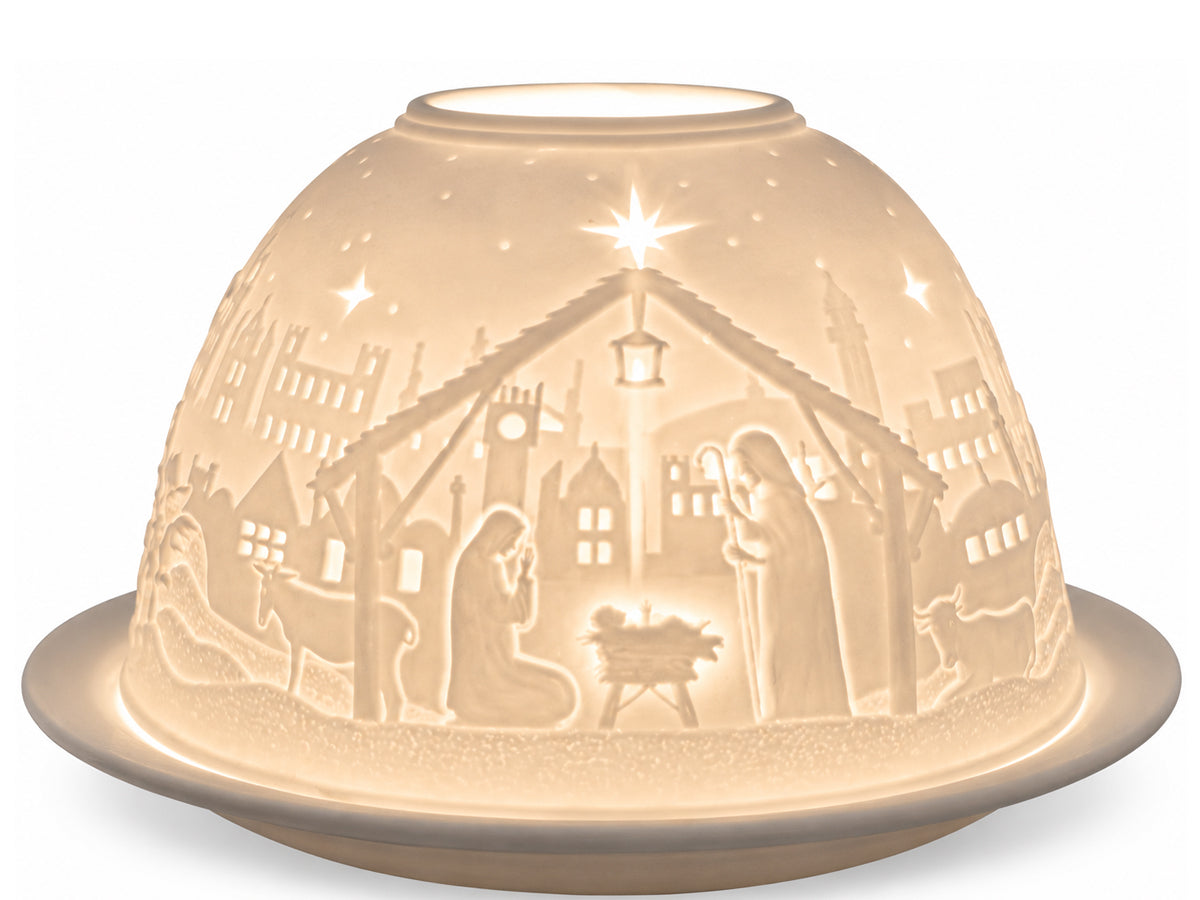 Light Glow Candle Holder - New Nativity