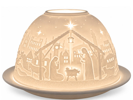 Light Glow Candle Holder - New Nativity