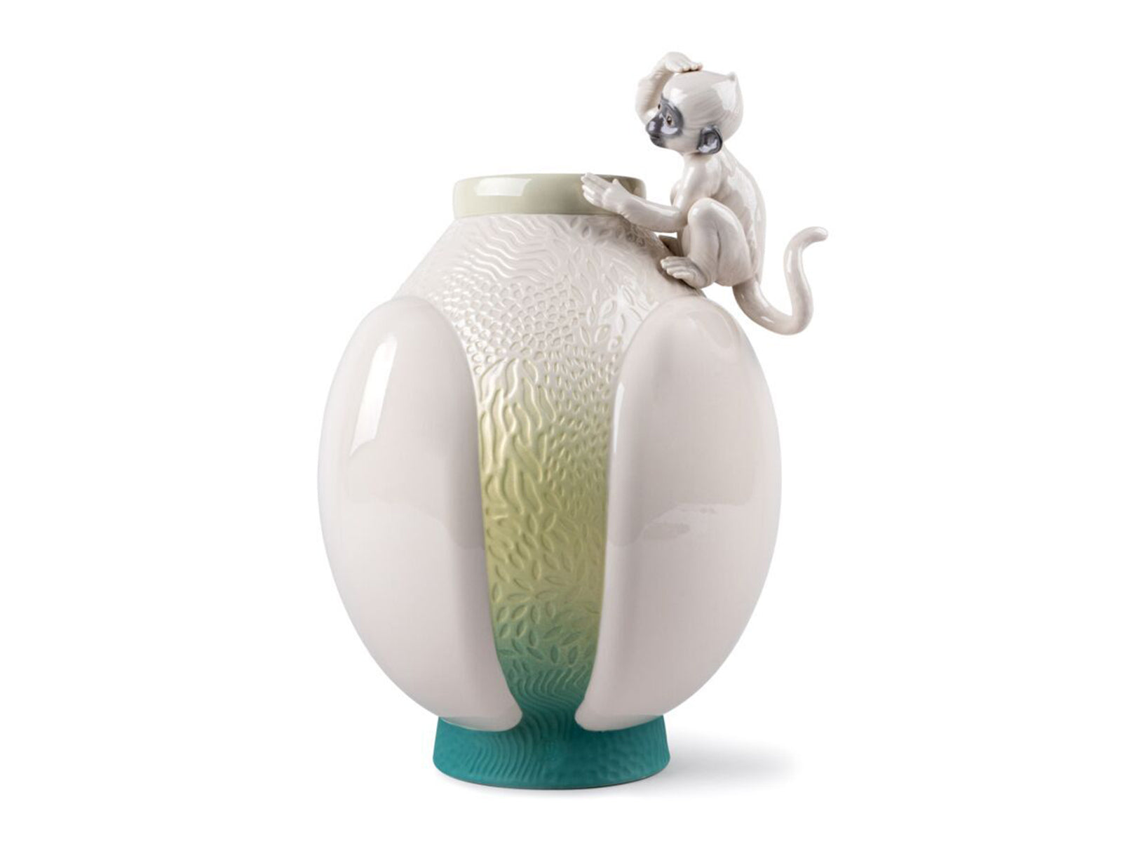 Lladro monkey vase