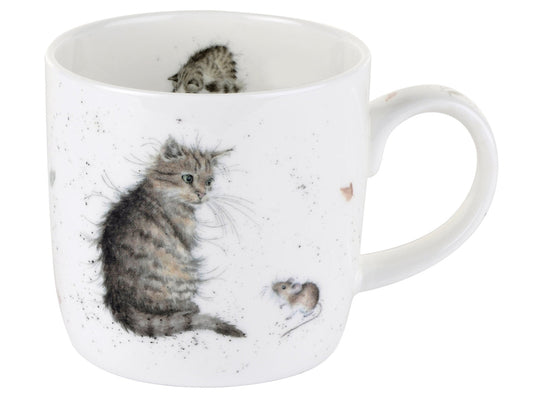 Cat and Mouse Mug by Wrendale