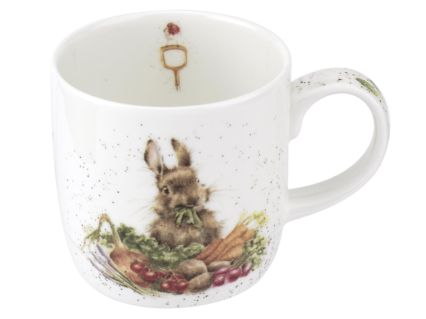 Grow your own wrendale mug with one hungry rabbit