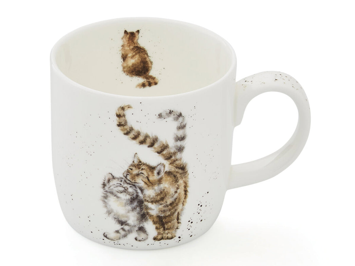 Royal Worcester Wrendale Mug - Feline Good / Cats