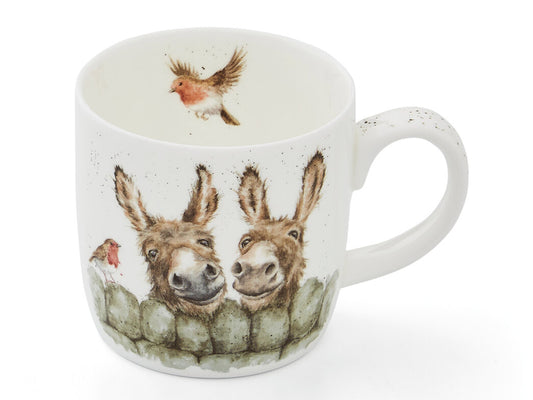 Royal Worcester Wrendale Mug - Hee Haw / Donkey