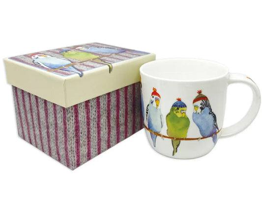 Nestled in a splendid presentation box, this exquisite bone china mug is the ideal choice for a thoughtful gift or a delightful personal indulgence.  Dishwasher & Microwave Safe Capacity of 350ml Height 8.5 cm Diameter 9 cm