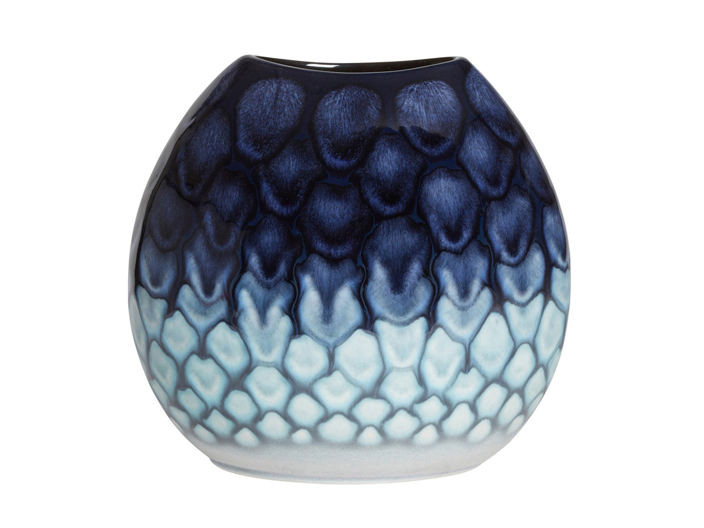 Poole Pottery Ocean Vase - Purse / 20cm