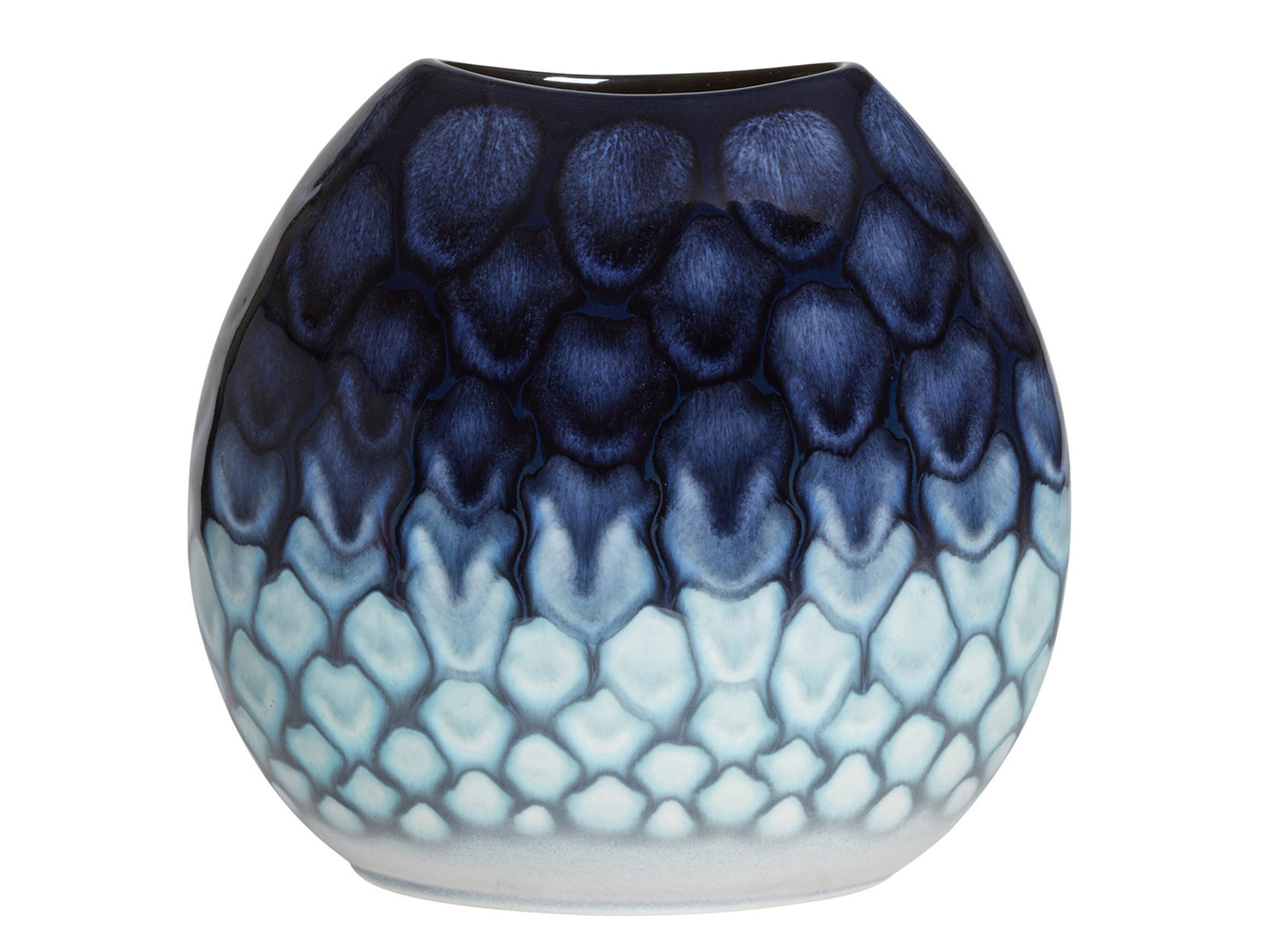 Poole Pottery Ocean Vase - Purse / 26cm