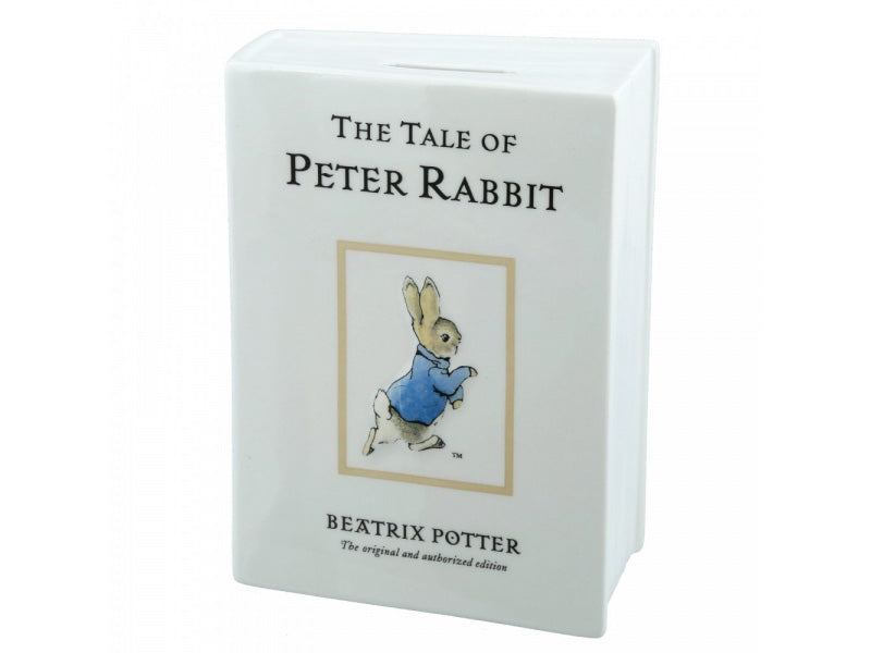 Beatrix Potter Peter Rabbit Book Money Bank | The Chinashop®