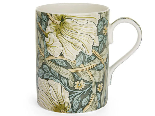 the iconic Pimpernel design, renowned for its captivating tulip leaves and flowers in soft cream and green tones, it exudes understated elegance.