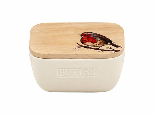 Selbrae House Robin Butter Dish