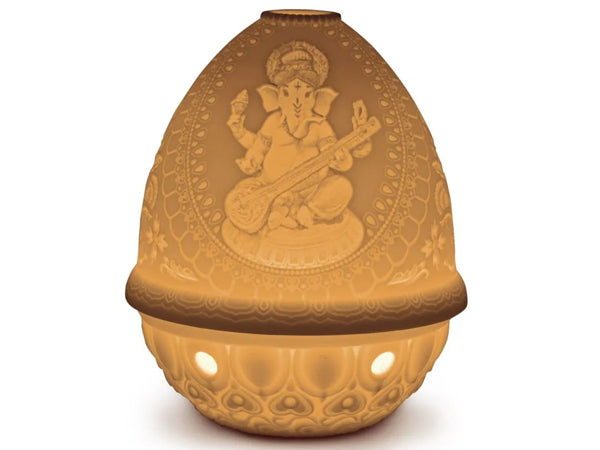 The Lladro Veena Ganesha Lithophane features the iconic Ganesha. This would make a perfect gift for a loved one.