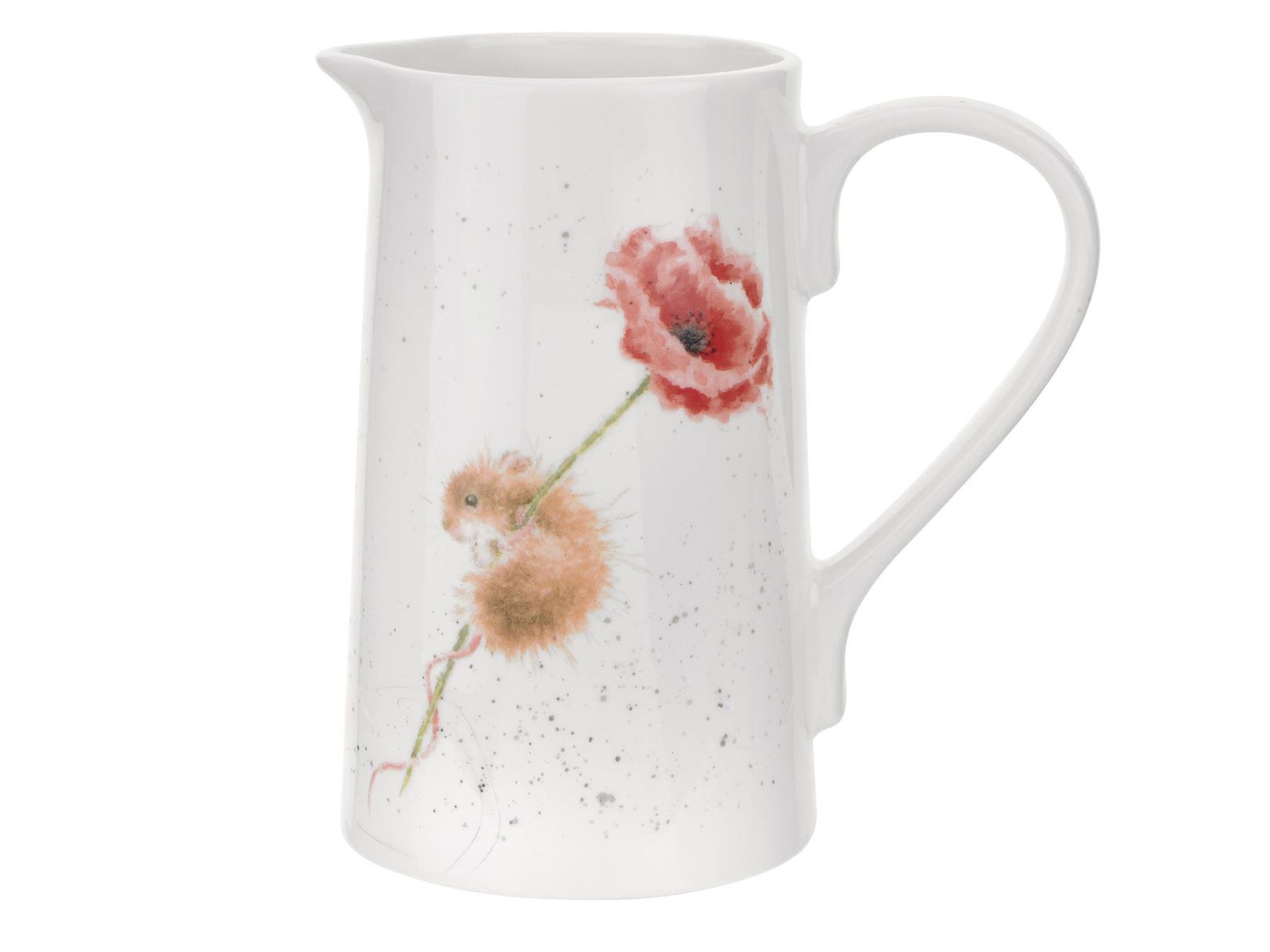 This is a gorgeous design, with vibrant colours and beautiful detail, a mouse climbs up and Poppy. A great gift and lovely addition to the Kitchen. Size: 1.13L - 2pt. By: Wrendale. Product Code: WN4002-XT.