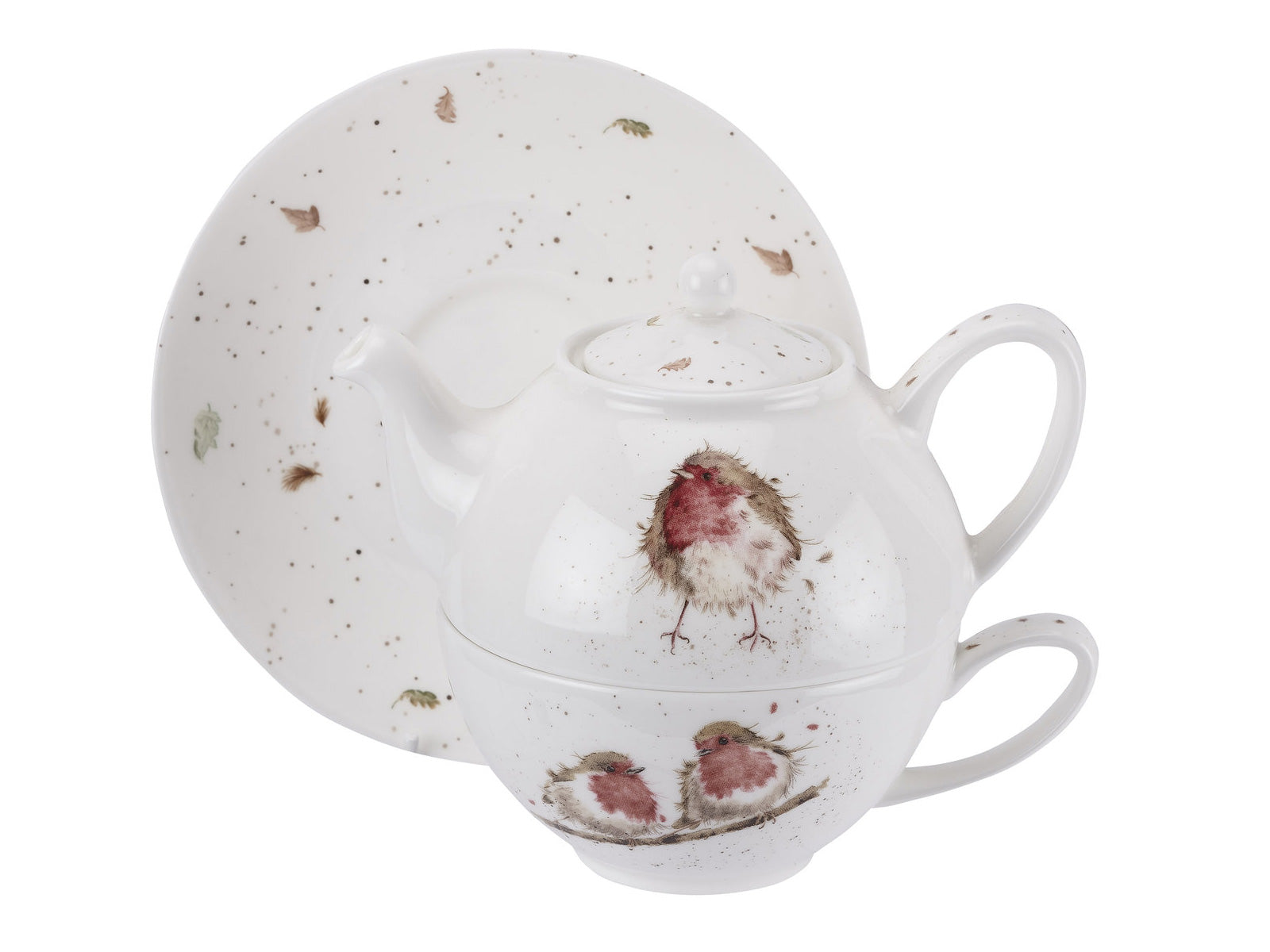 This Teapot and Saucer is stunning. With its vibrant colours of red and brown and exquisite detail within the illustration, it makes for the perfect cup of tea. Size: 0.30L - 10fl.oz. By: Wrendale. Product Code: WNLK3917-XW.
