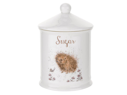 This Sugar Cannister is decorated with an adorable little Hedgehog and his friend, The Snail. With its beautiful simplistic design, it’s a perfect gift for any animal lover. Size: 10 cm Diameter 14.5 cm Height - 4" Diameter 5.75" Height. By: Wrendale. Product Code: WNS3996-XW.