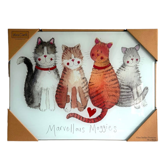 Alex Clark Worktop Saver - Marvellous Moggies