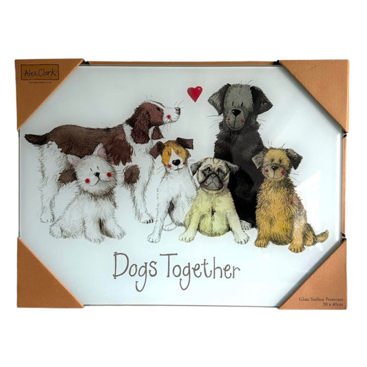 Alex Clark Worktop Saver - Dogs Together