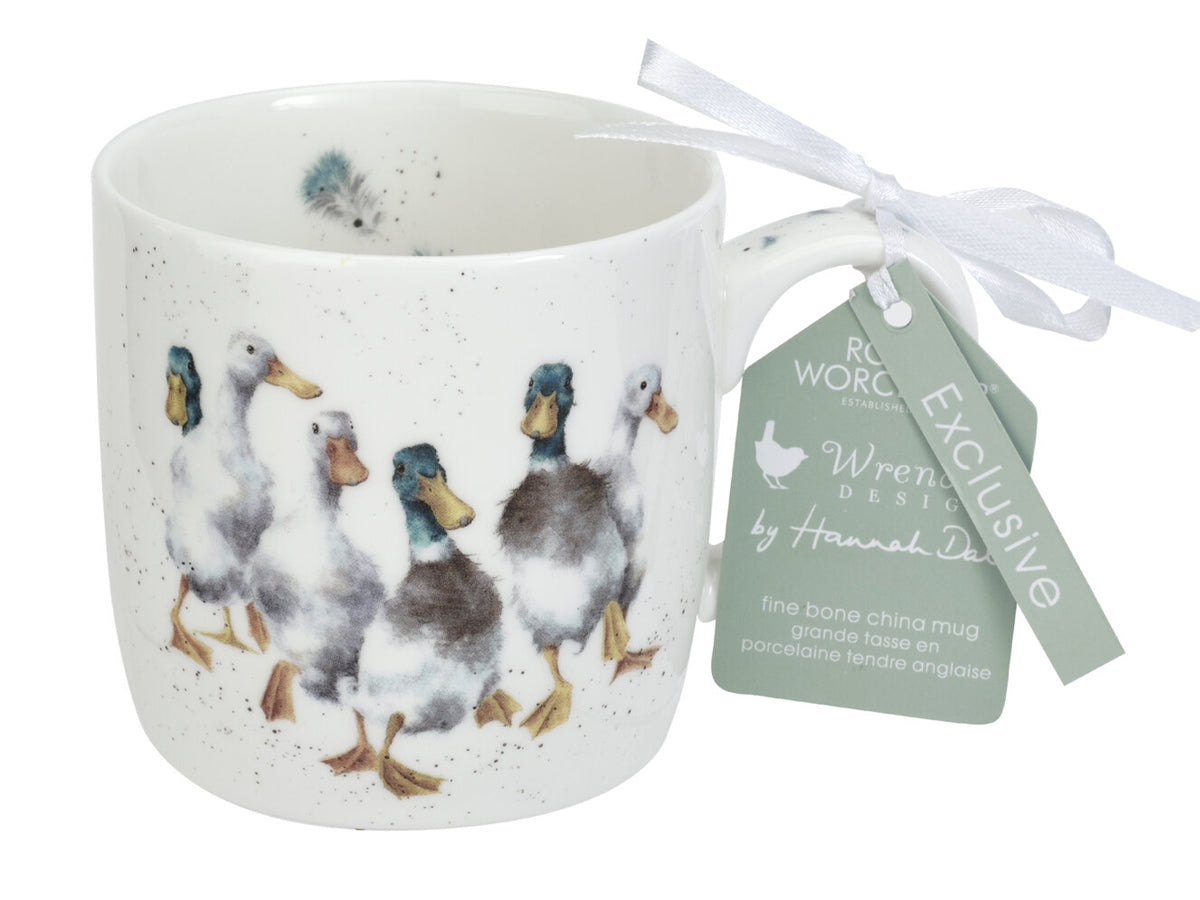 Royal Worcester Wrendale Mug - Quackers / Ducks