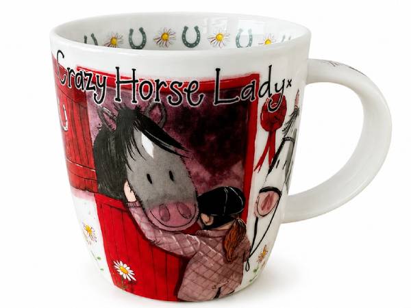 Alex Clark Crazy Horse Lady Mug
