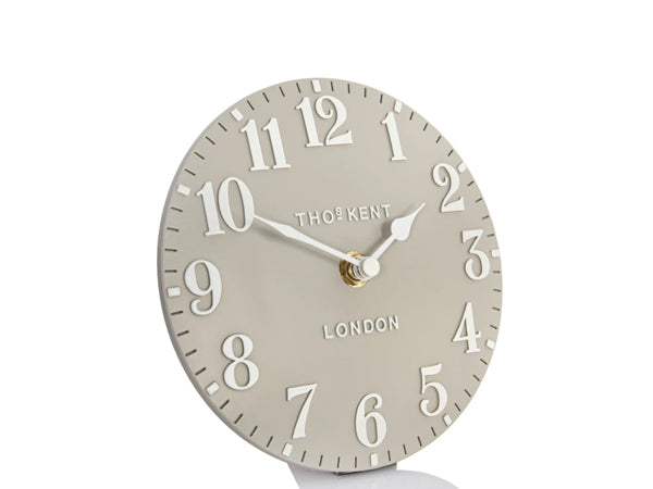 Thomas Kent Arabic 6’’ Clock - Sand