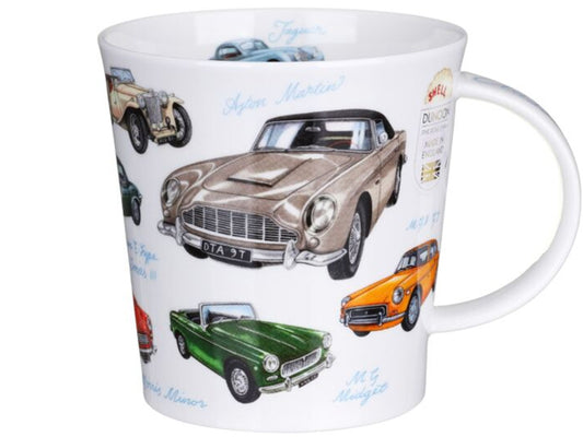 Dunoon Benmore Extra Large Classic Cars Mug