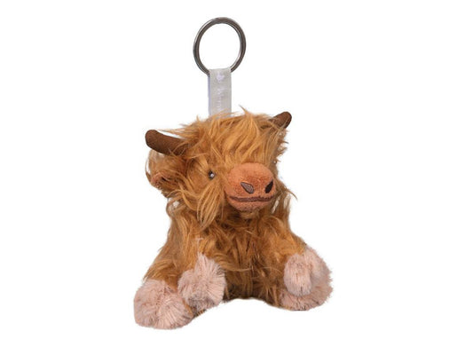 Wrendale Designs Gordon the Highland Cow Plush Keyring