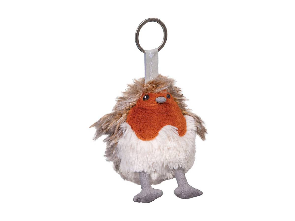 Wrendale Designs Adele the Robin Plush Keyring