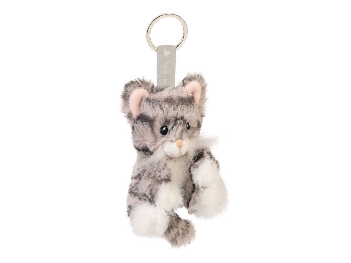 Wrendale Designs Esmeralda the Cat Plush Keyring