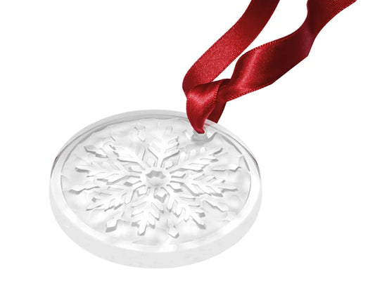 Lalique Frost Christmas Ornament