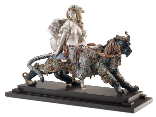 Lladro Bacchante On A Panther (Limited Edition of 500)