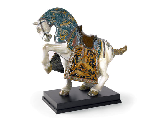 Lladro Oriental Horse - Glazed (Limited Edition of 1000)