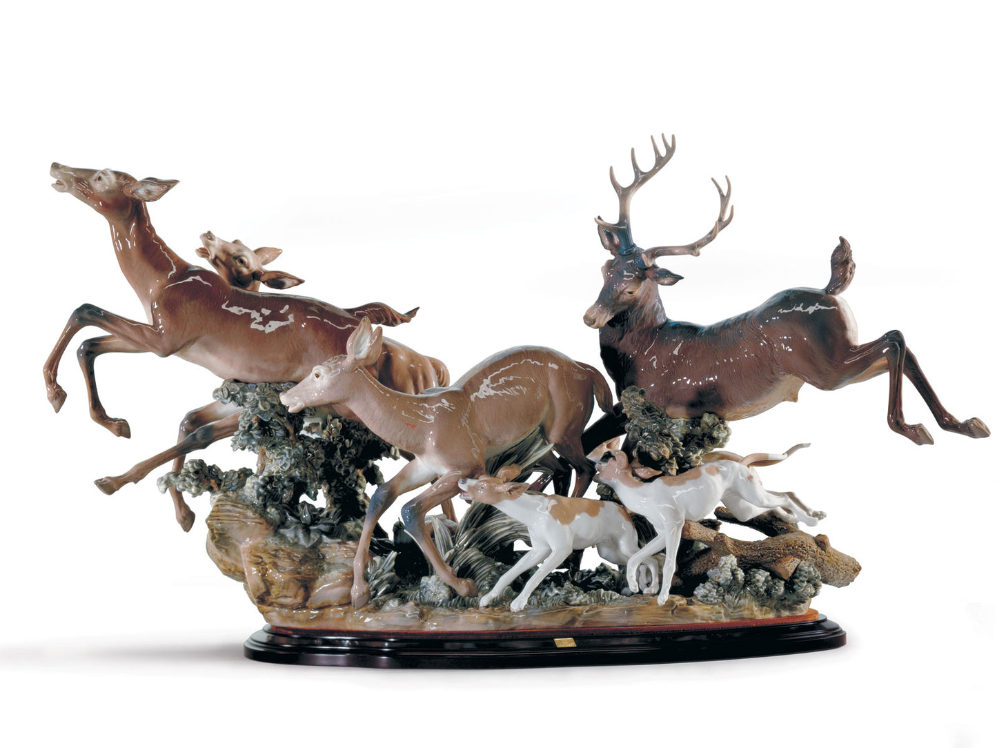 Lladro Pursued Deer (Limited Edition of 750)