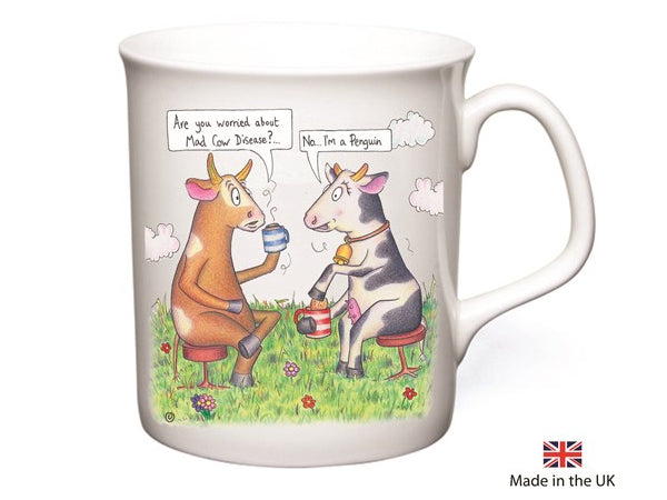 Draw Mad Cow Mug