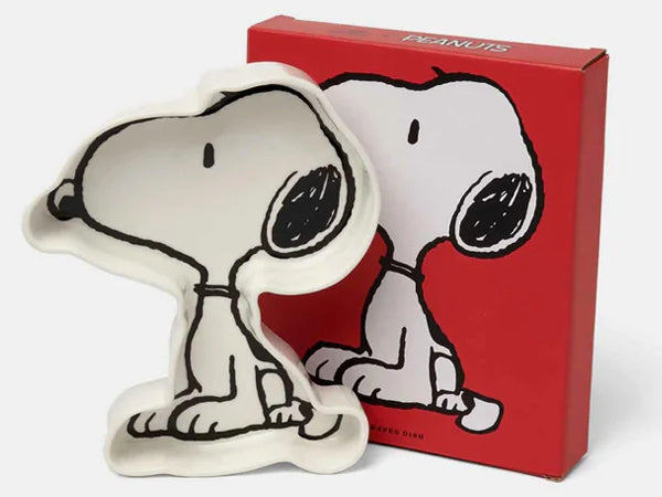 Magpie Peanuts Snoopy Shaped Dish Sitting