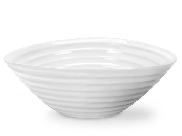  asymmetrical porcelain cereal bowl by Sophie Conran is ideal for every-day use