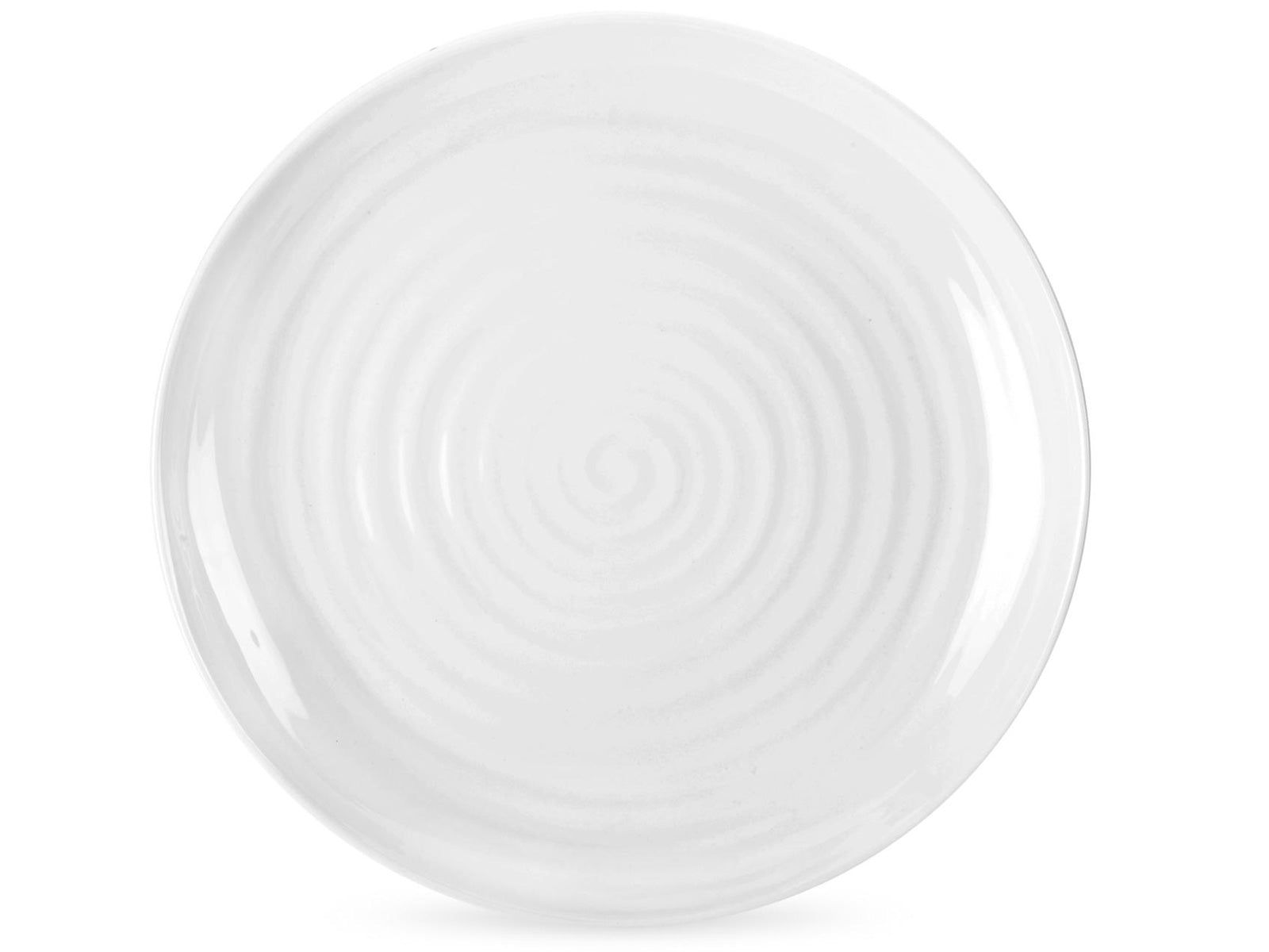 a textured porcelain coupe plate