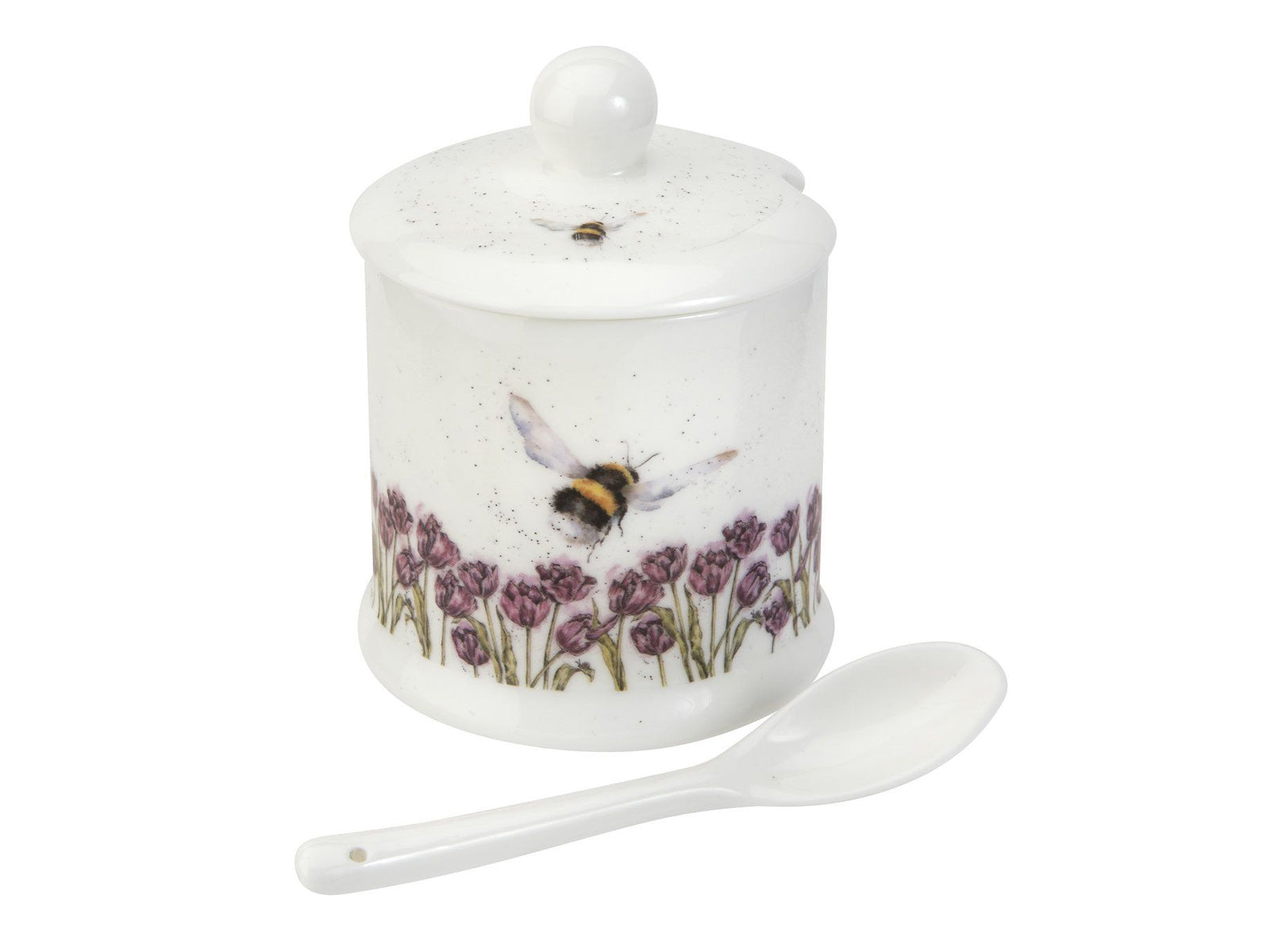 Royal Worcester Wrendale Pot - Conserve / Bumble Bee
