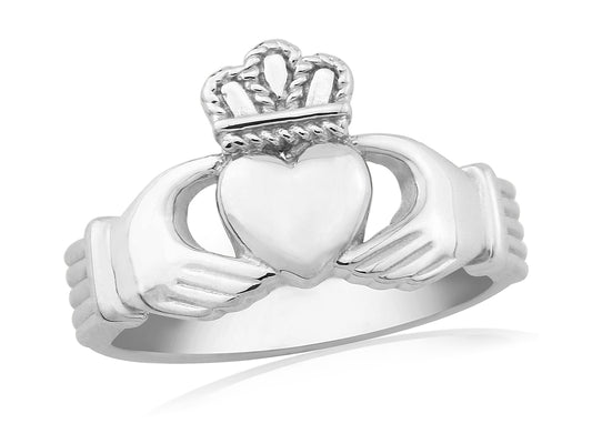 Waterford Jewellery Small Silver Claddagh Ring